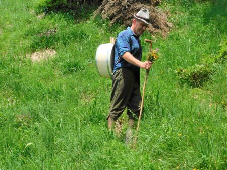 KUD Matije Valjavca Preddvor: Snemanje na Kozjeku in na Zaplati